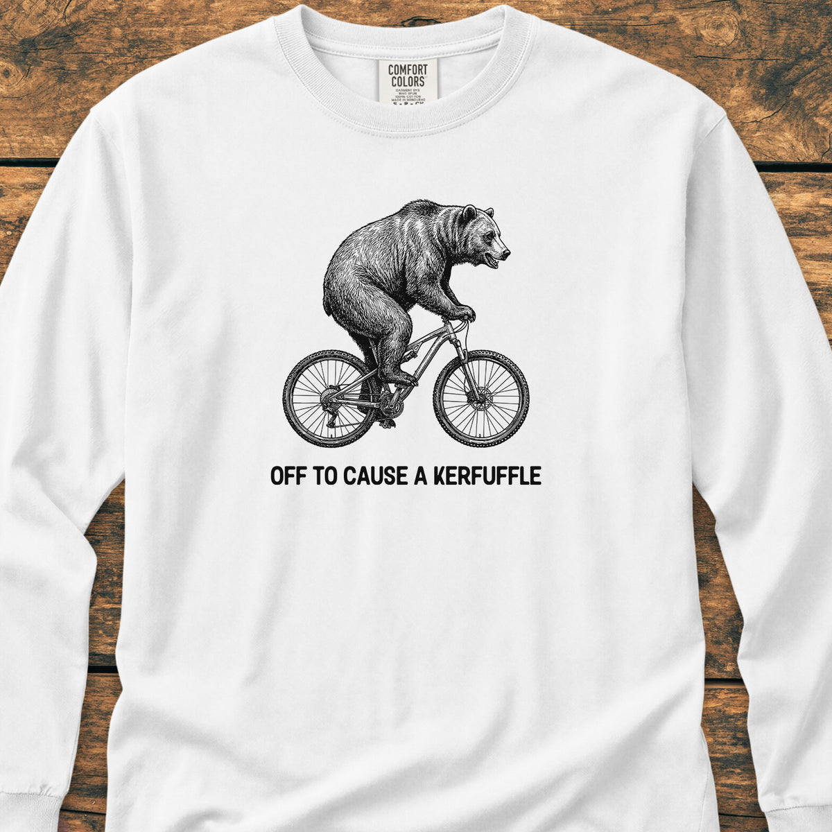Off To Cause A Kerfuffle - Long-Sleeve Tee
