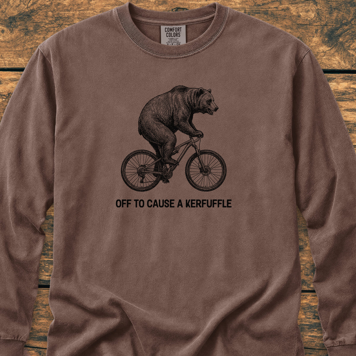 Off To Cause A Kerfuffle - Long-Sleeve Tee