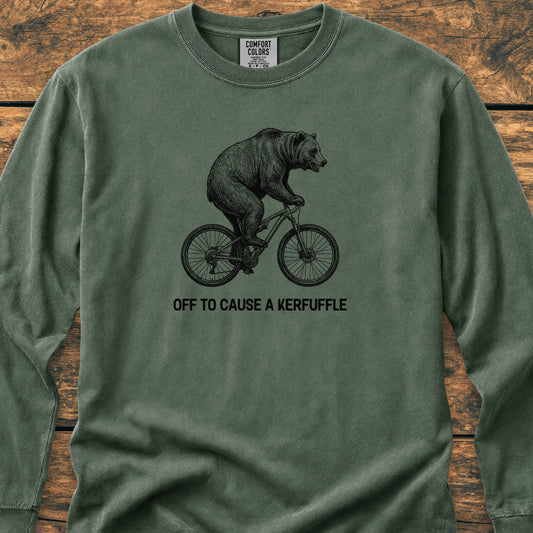 Off To Cause A Kerfuffle - Long-Sleeve Tee