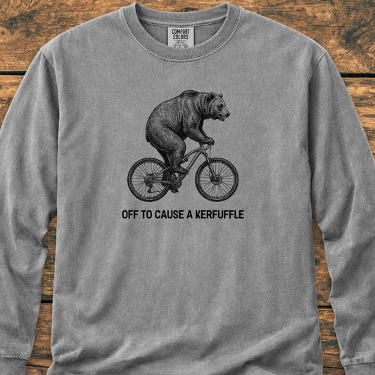 Off To Cause A Kerfuffle - Long-Sleeve Tee