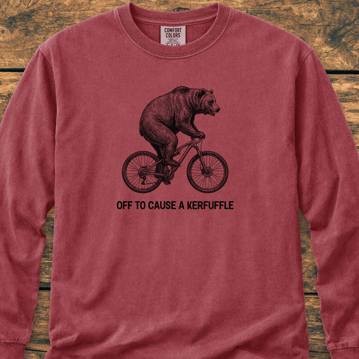 Off To Cause A Kerfuffle - Long-Sleeve Tee
