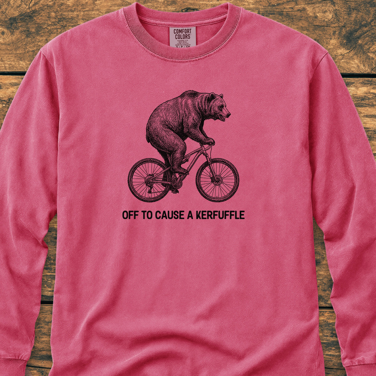 Off To Cause A Kerfuffle - Long-Sleeve Tee