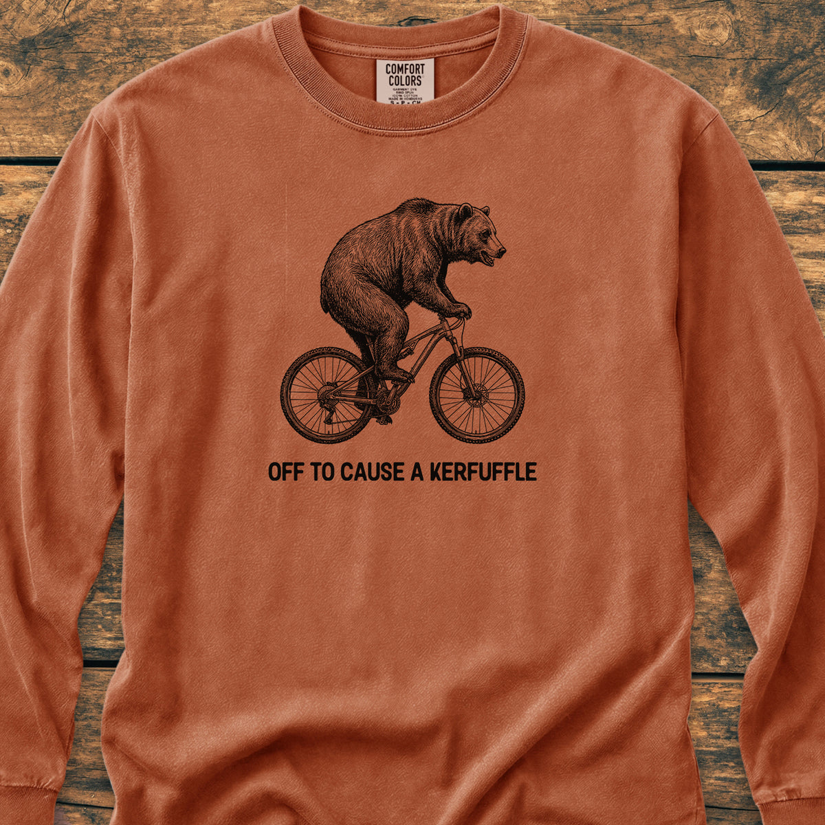 Off To Cause A Kerfuffle - Long-Sleeve Tee