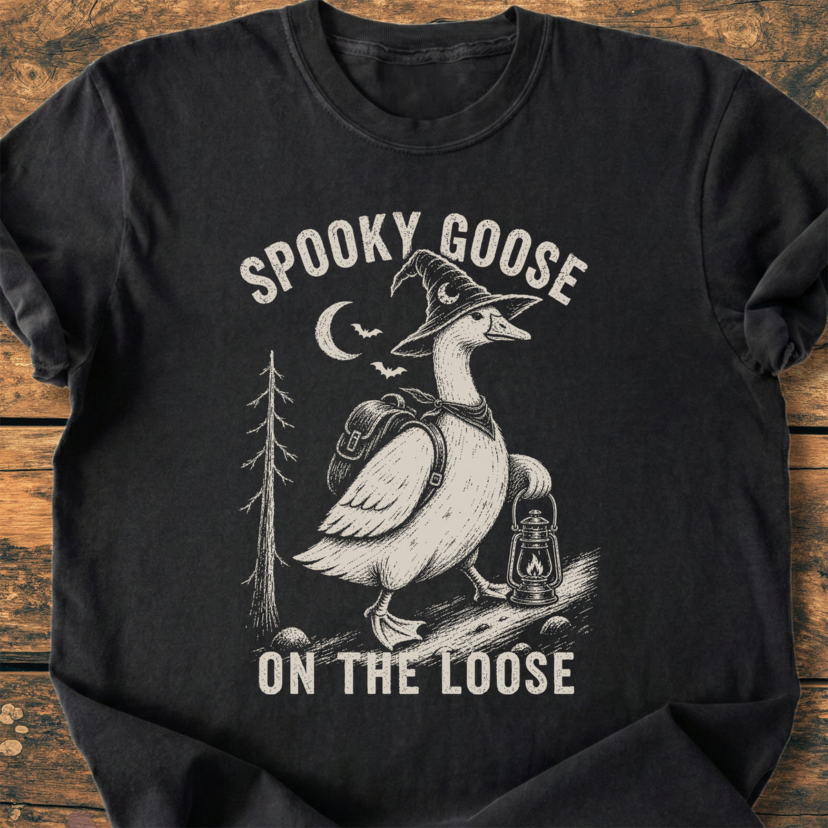 Spooky Goose - Premium Vintage T-Shirt