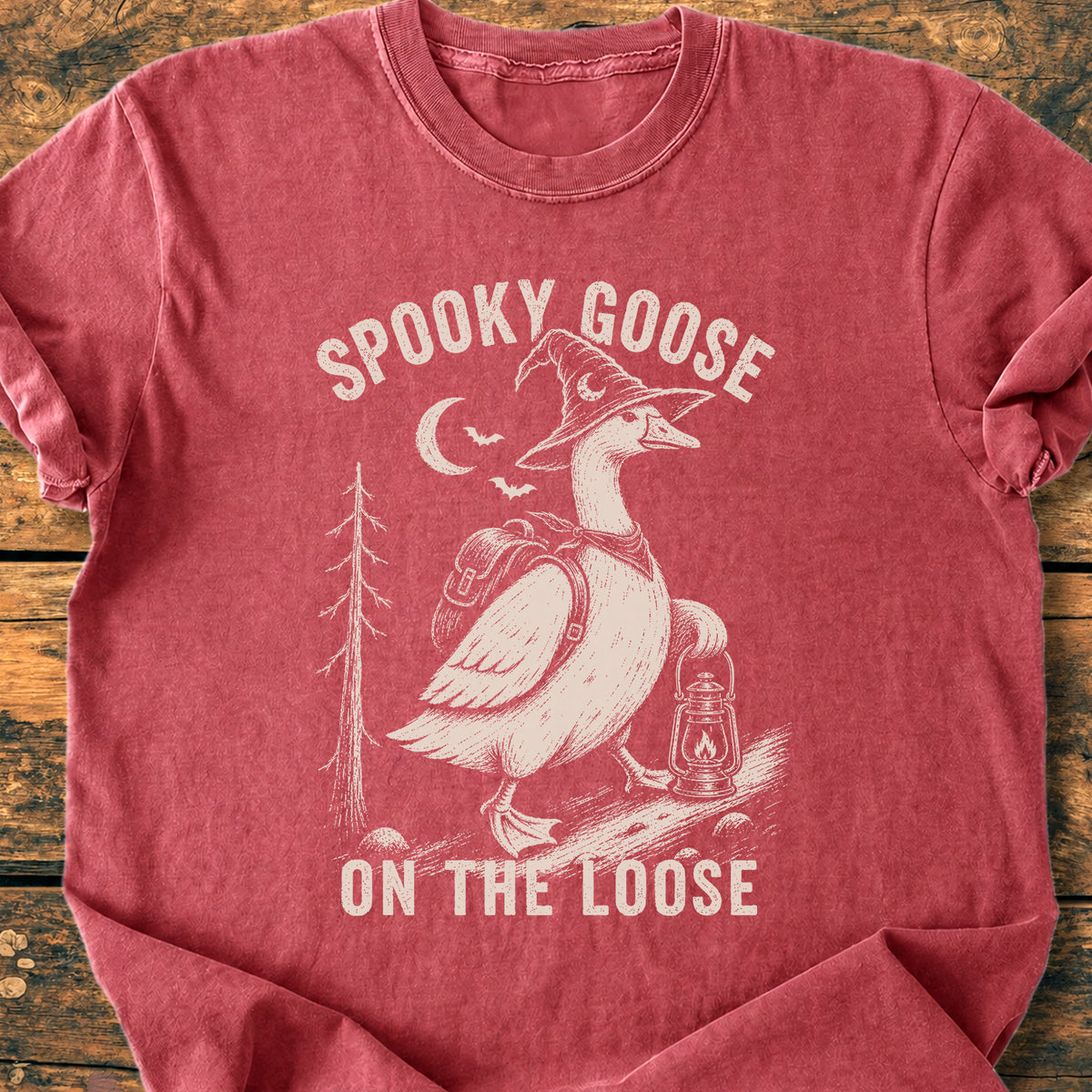 Spooky Goose - Premium Vintage T-Shirt