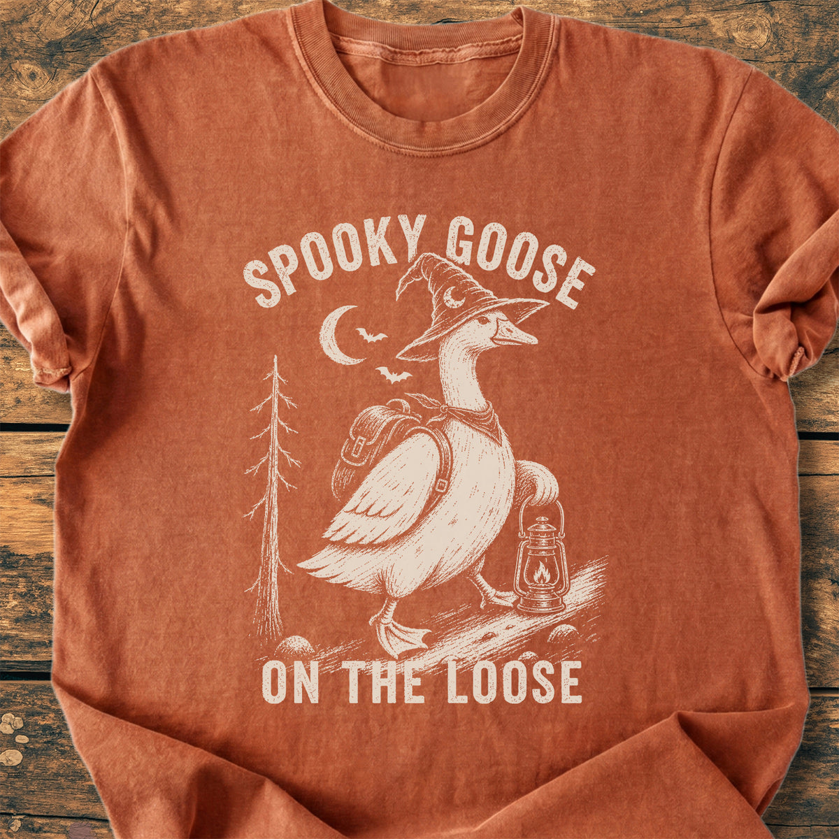 Spooky Goose - Premium Vintage T-Shirt