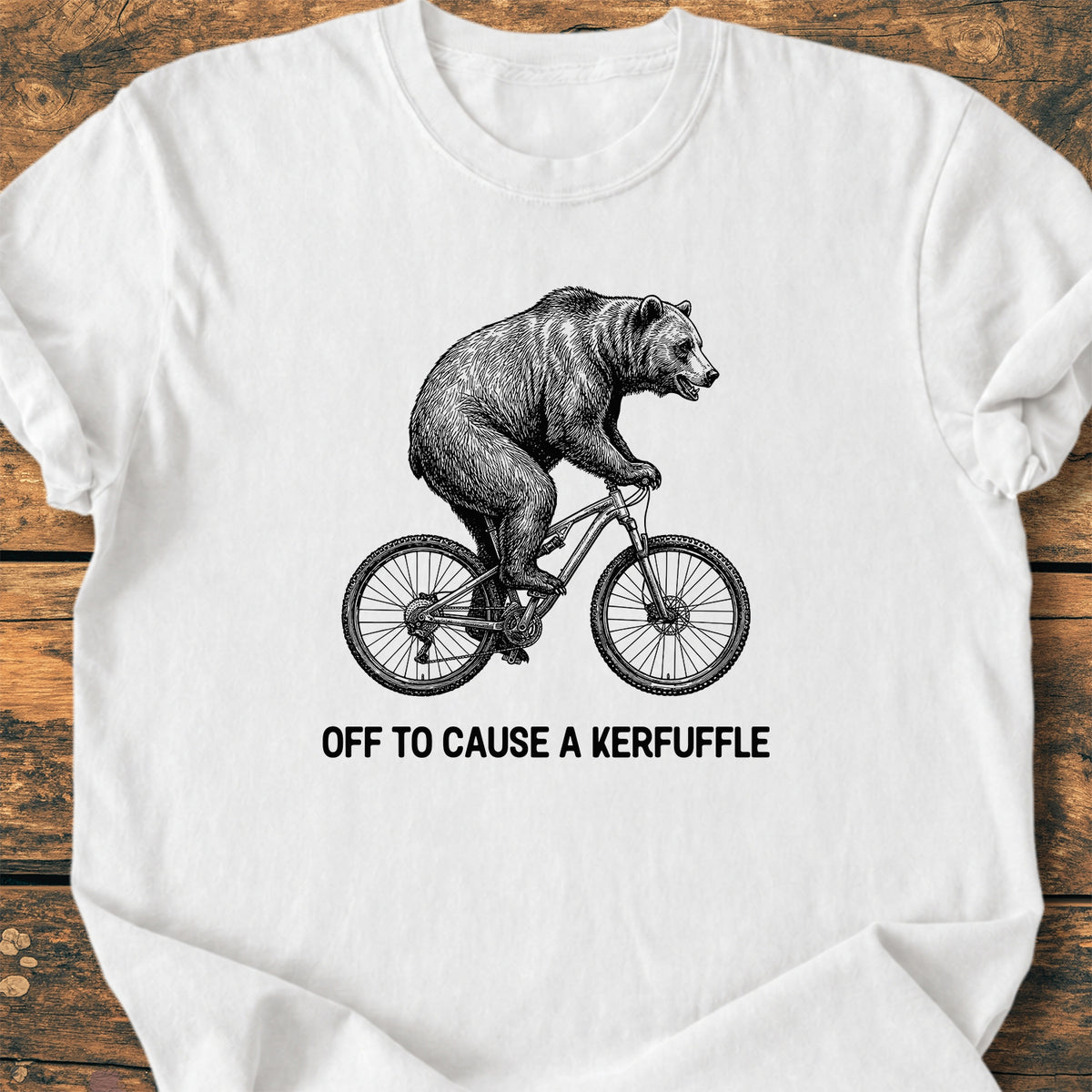 Off To Cause A Kerfuffle - Premium Vintage Tee