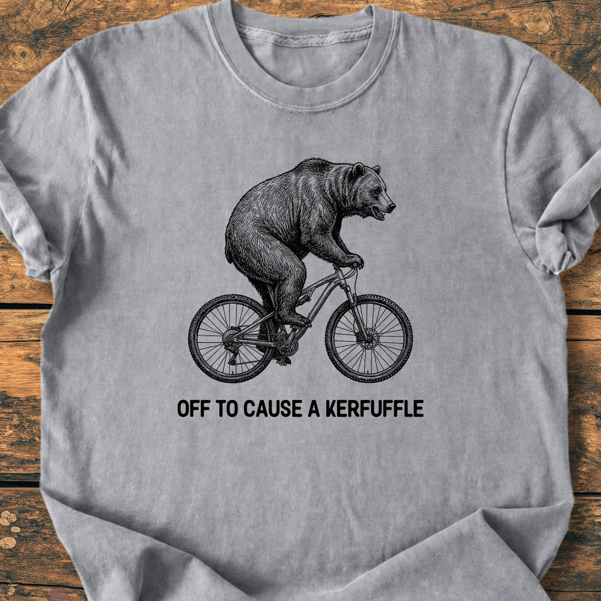Off To Cause A Kerfuffle - Premium Vintage Tee