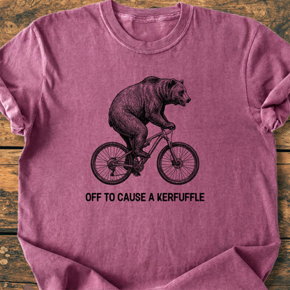 Off To Cause A Kerfuffle - Premium Vintage Tee
