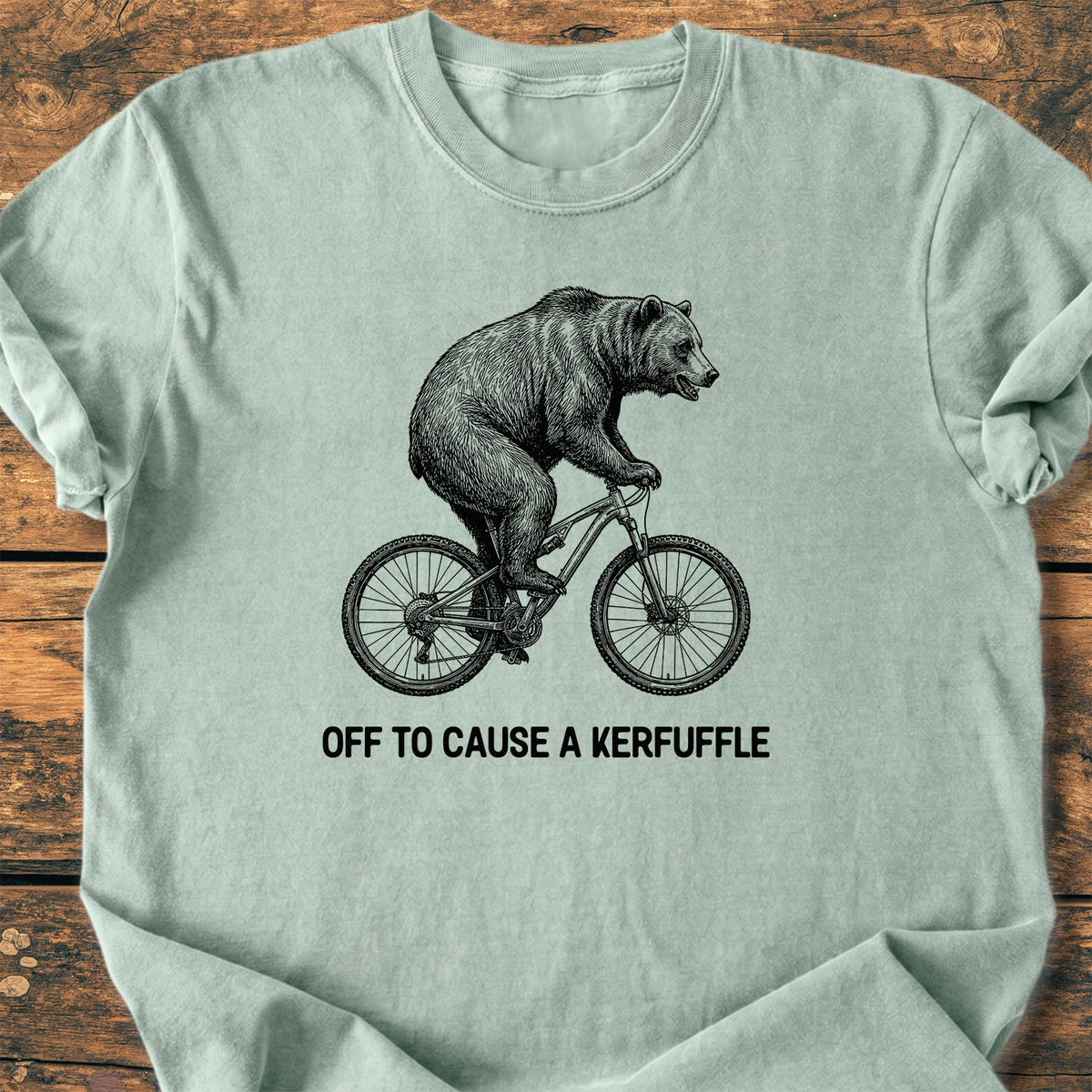 Off To Cause A Kerfuffle - Premium Vintage Tee