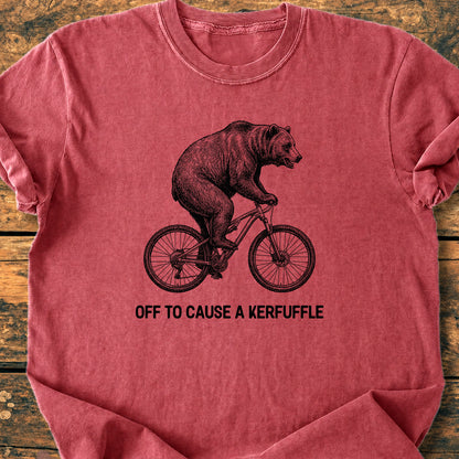 Off To Cause A Kerfuffle - Premium Vintage Tee