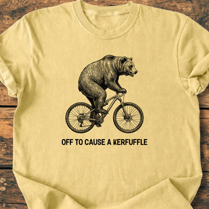 Off To Cause A Kerfuffle - Premium Vintage Tee