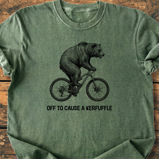 Off To Cause A Kerfuffle - Premium Vintage Tee