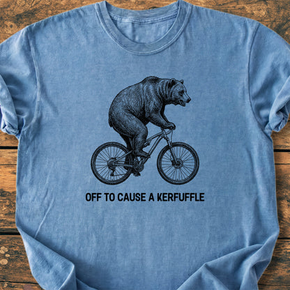Off To Cause A Kerfuffle - Premium Vintage Tee
