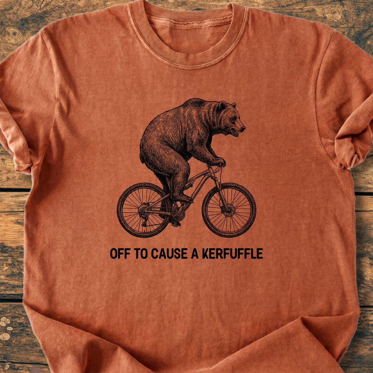 Off To Cause A Kerfuffle - Premium Vintage Tee