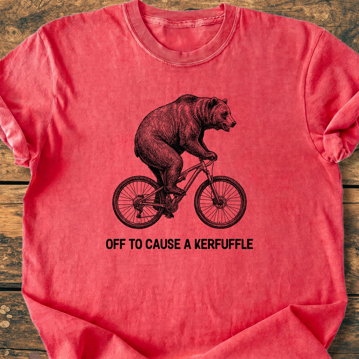 Off To Cause A Kerfuffle - Premium Vintage Tee