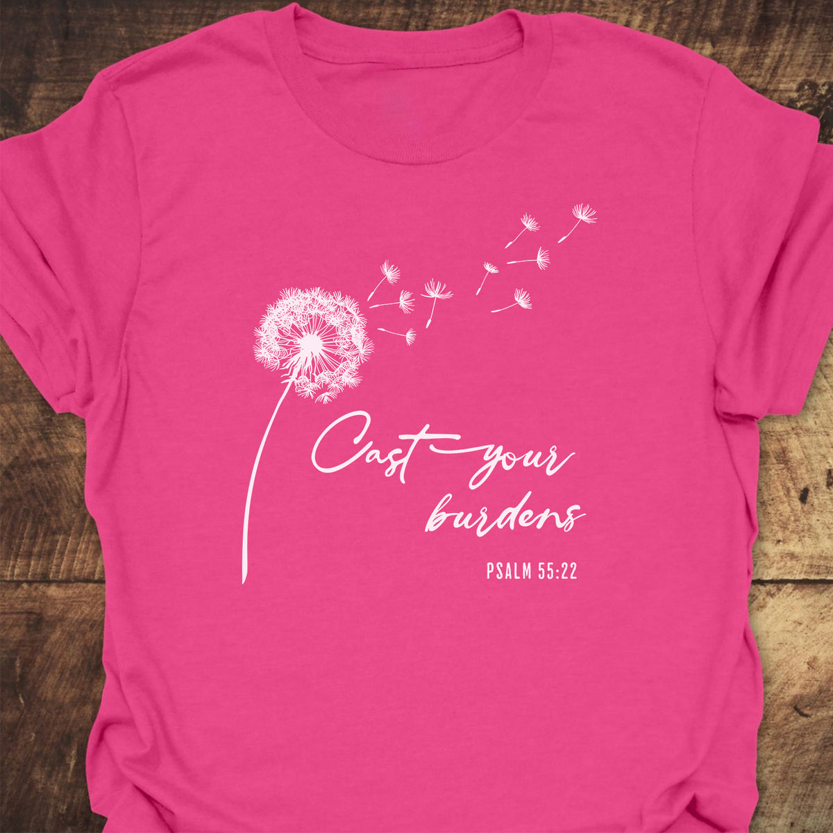 Cast Your Burdens  T-Shirt