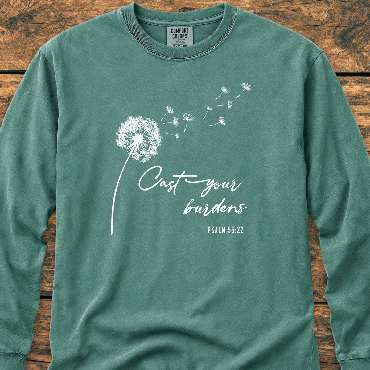 Cast Your Burdens - Long-Sleeve Tee