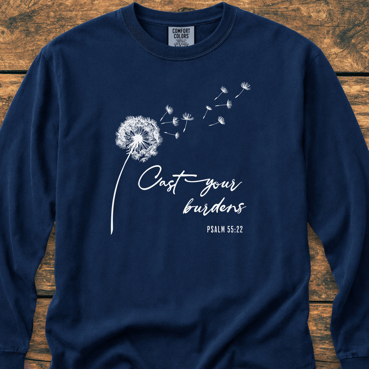 Cast Your Burdens - Long-Sleeve Tee