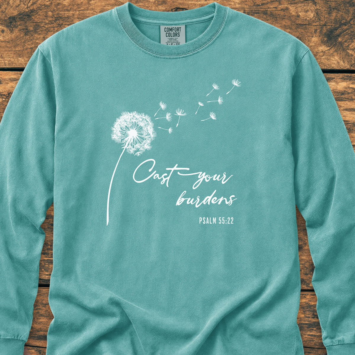 Cast Your Burdens - Long-Sleeve Tee