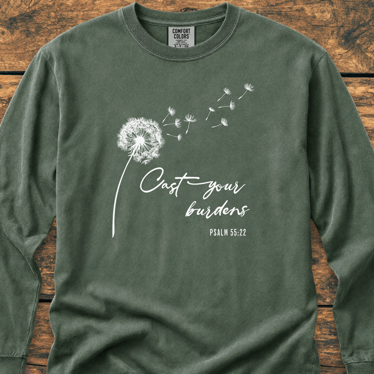 Cast Your Burdens - Long-Sleeve Tee