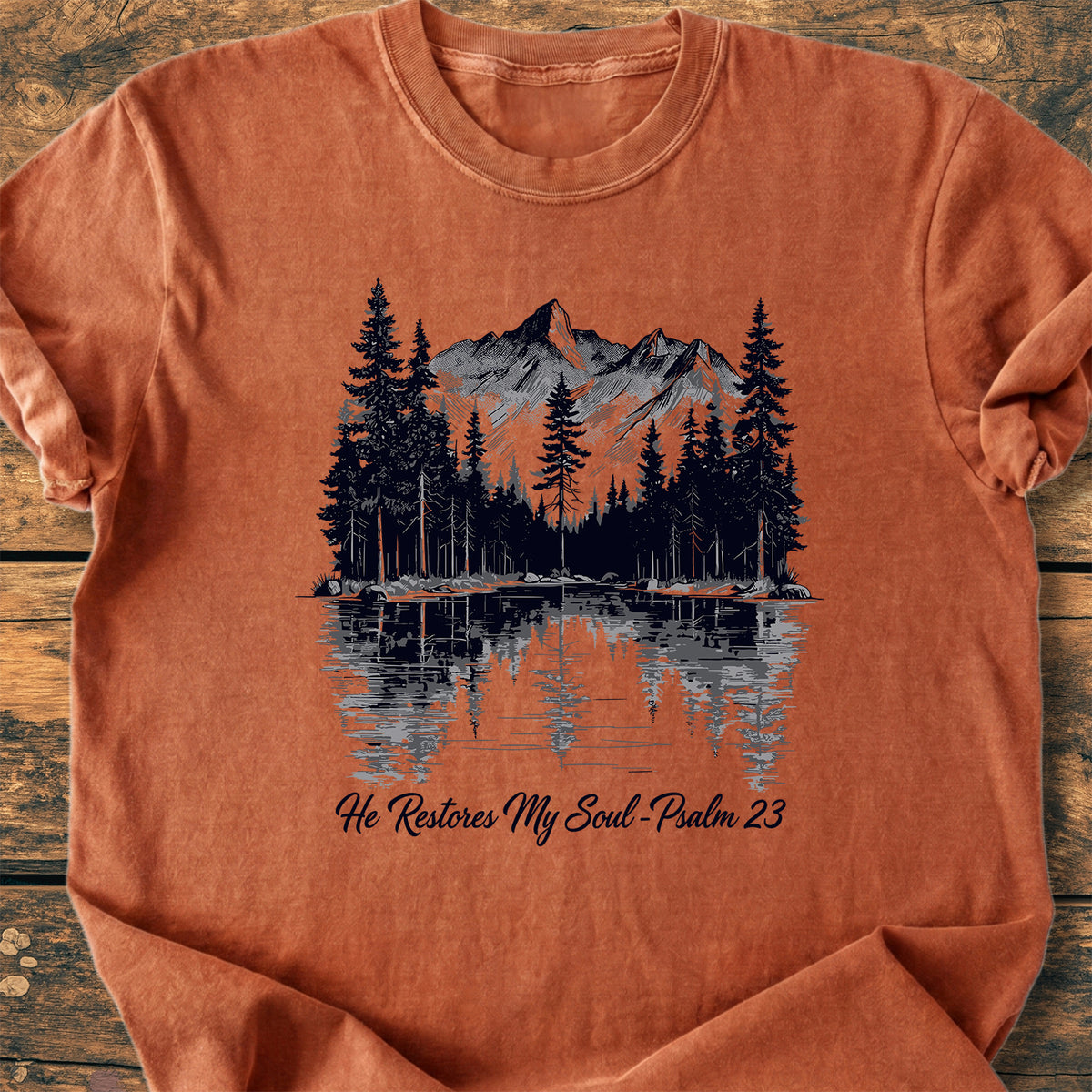 He Restores My Soul - Premium Vintage Tee