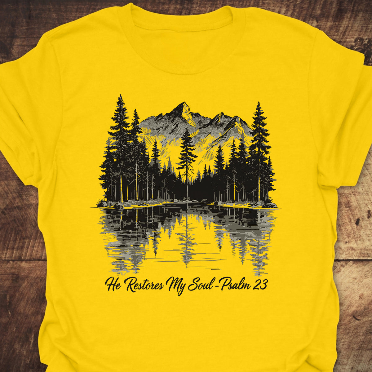 He Restores My Soul  T-Shirt