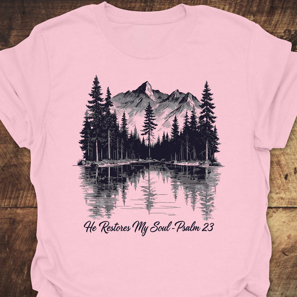 He Restores My Soul  T-Shirt