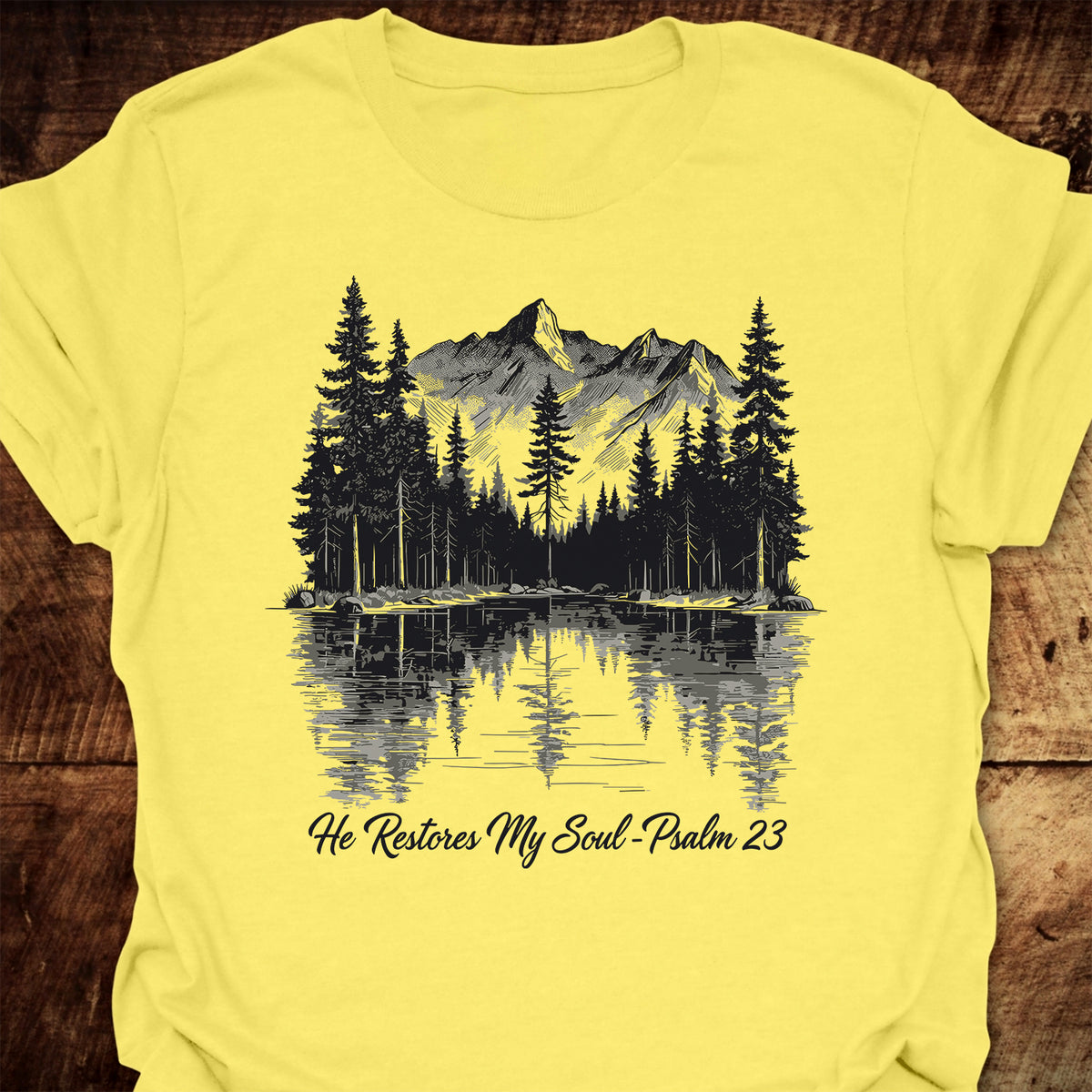 He Restores My Soul  T-Shirt