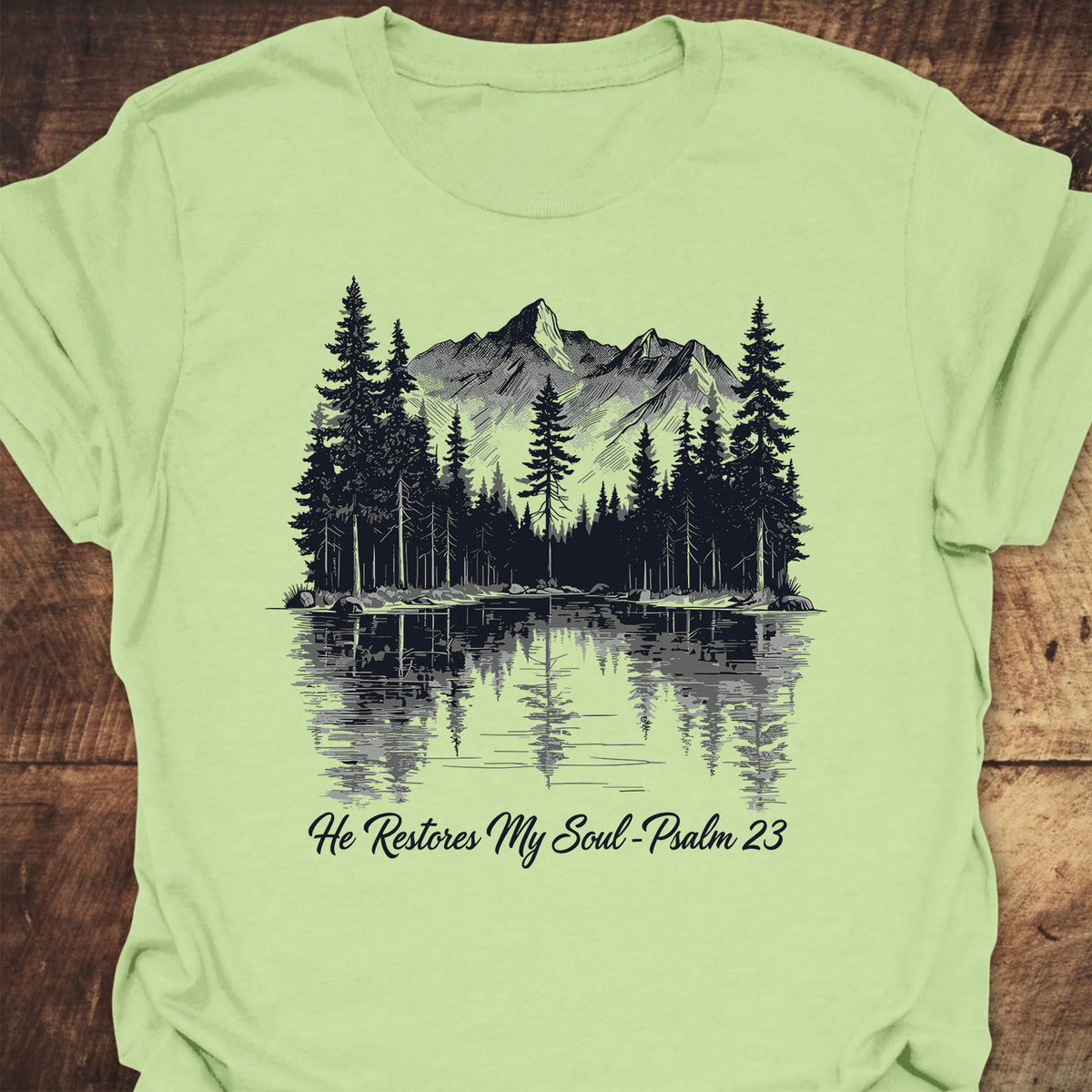 He Restores My Soul  T-Shirt