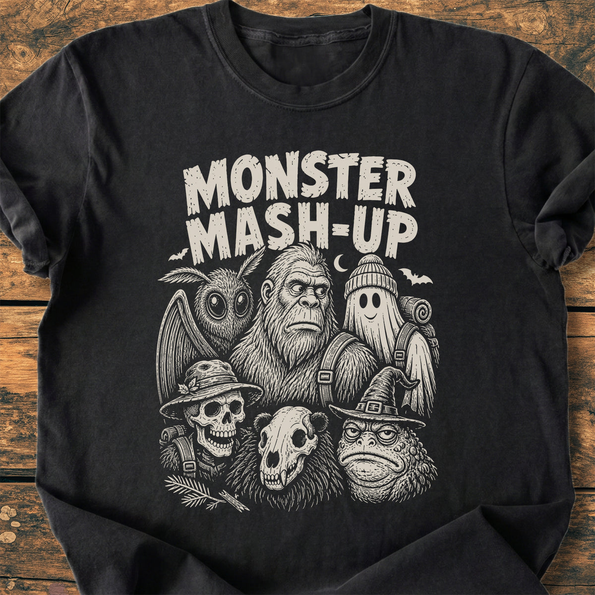 Monster Mash Up - Premium Vintage Tee