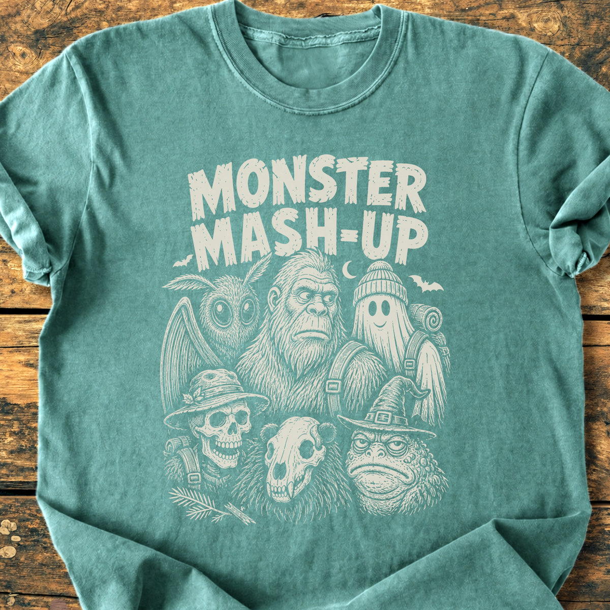 Monster Mash Up - Premium Vintage Tee