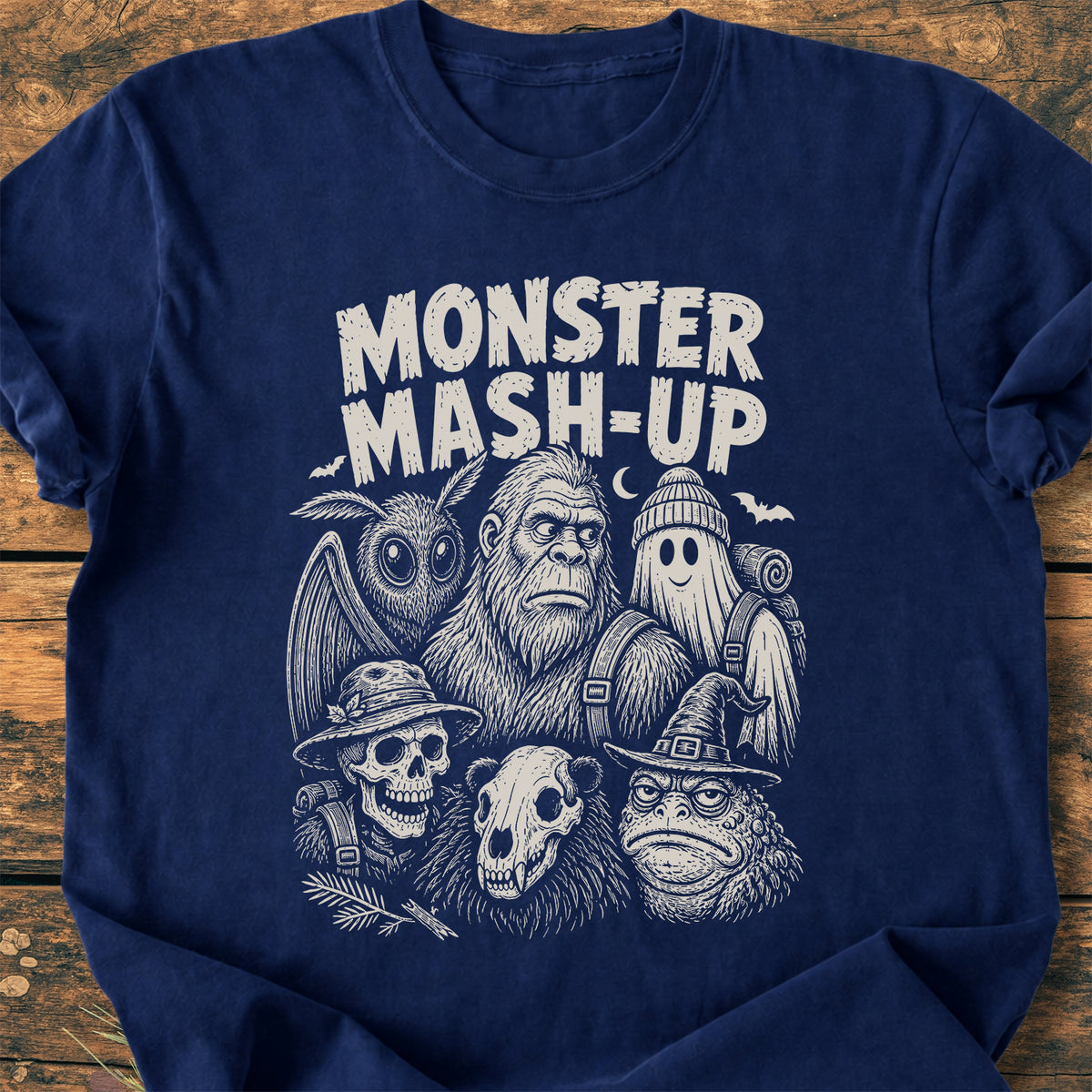 Monster Mash Up - Premium Vintage Tee