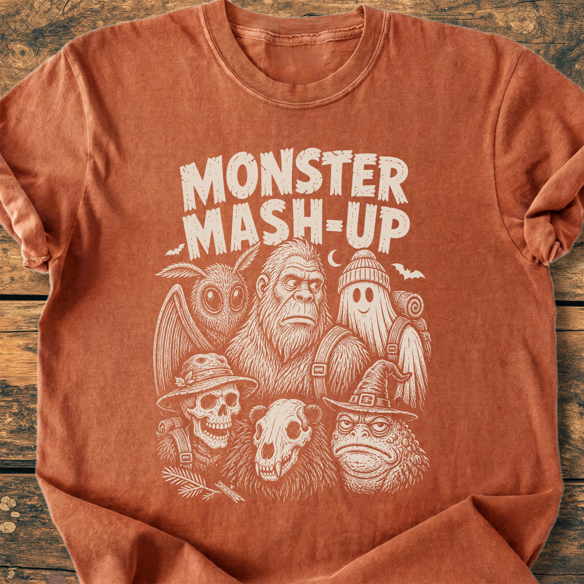 Monster Mash Up - Premium Vintage Tee