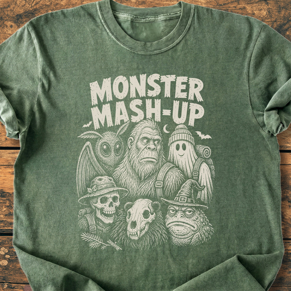 Monster Mash Up - Premium Vintage Tee