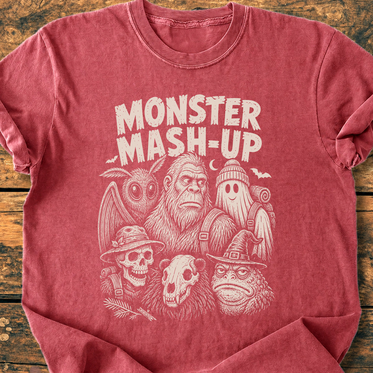 Monster Mash Up - Premium Vintage Tee