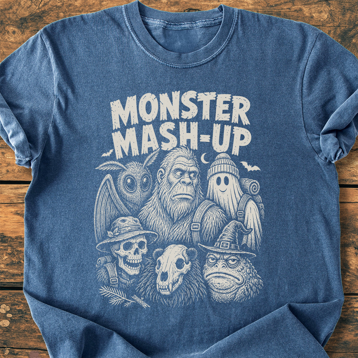 Monster Mash Up - Premium Vintage Tee