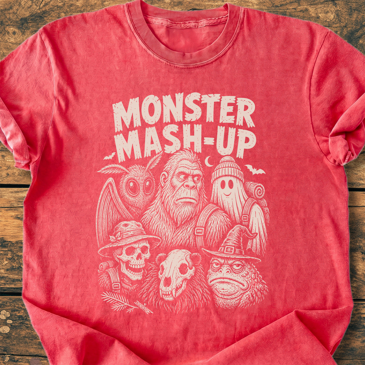 Monster Mash Up - Premium Vintage Tee
