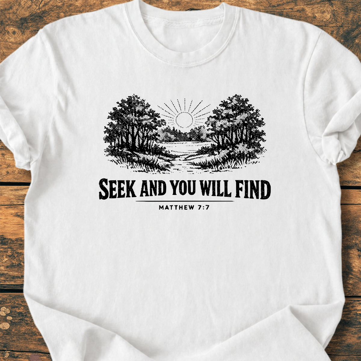 Seek And You Will Find - Premium Vintage Tee
