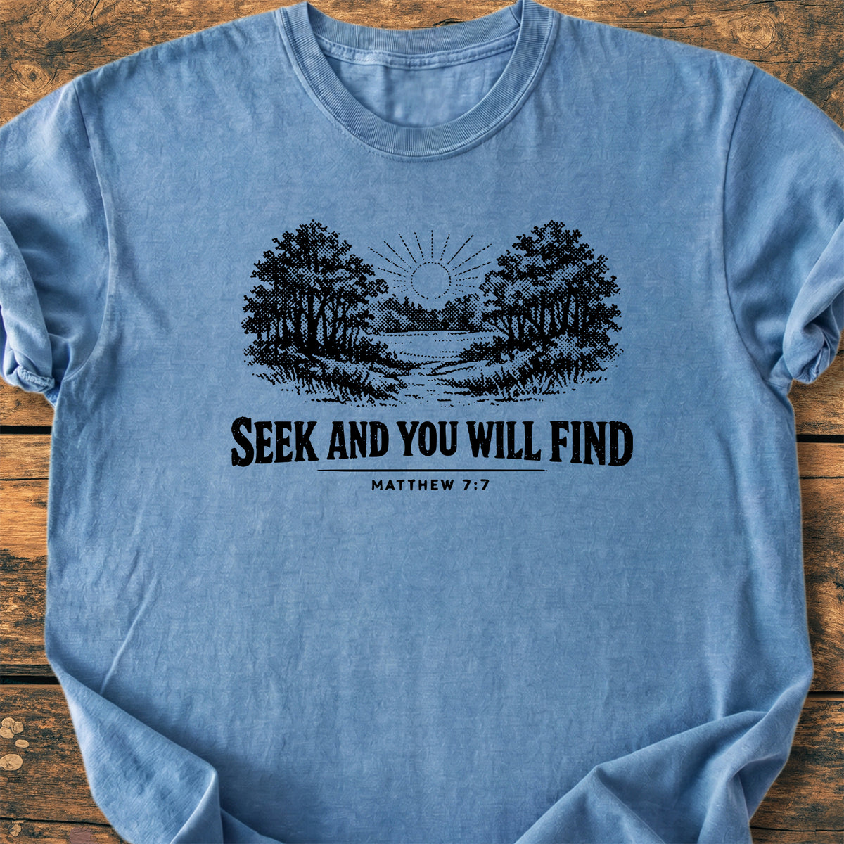 Seek And You Will Find - Premium Vintage Tee