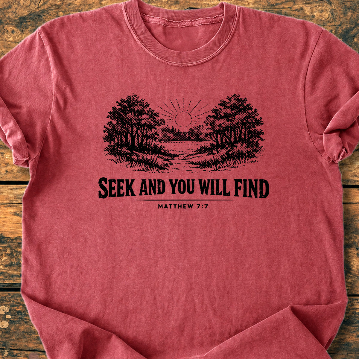 Seek And You Will Find - Premium Vintage Tee