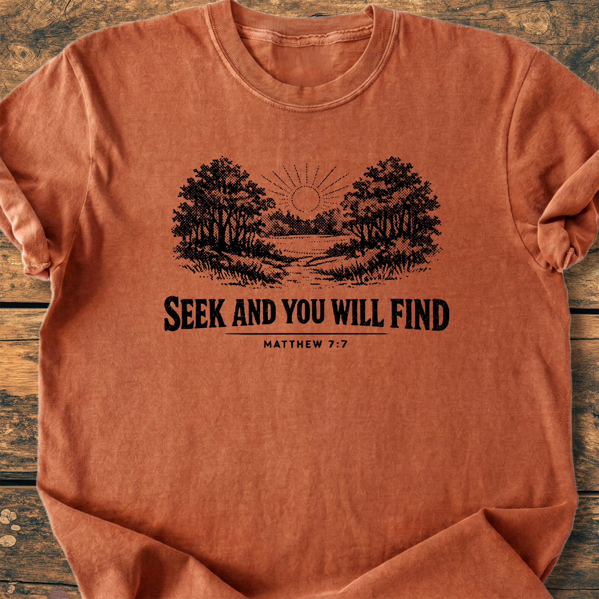 Seek And You Will Find - Premium Vintage Tee