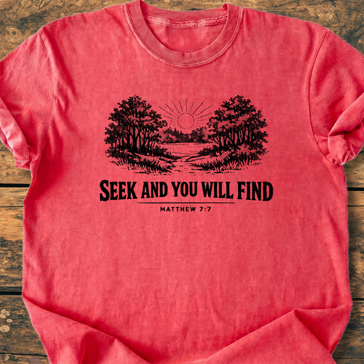 Seek And You Will Find - Premium Vintage Tee
