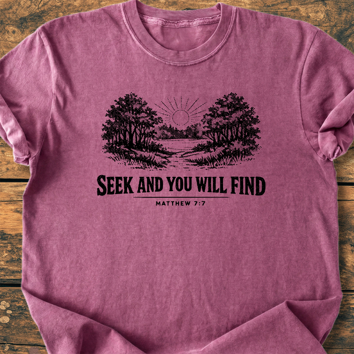 Seek And You Will Find - Premium Vintage Tee