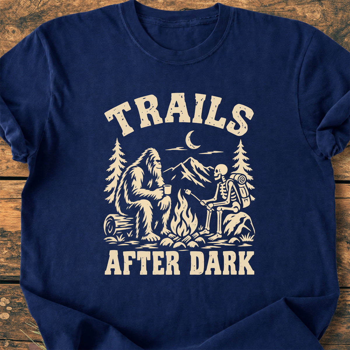 Trails After Dark - Premium Vintage Tee