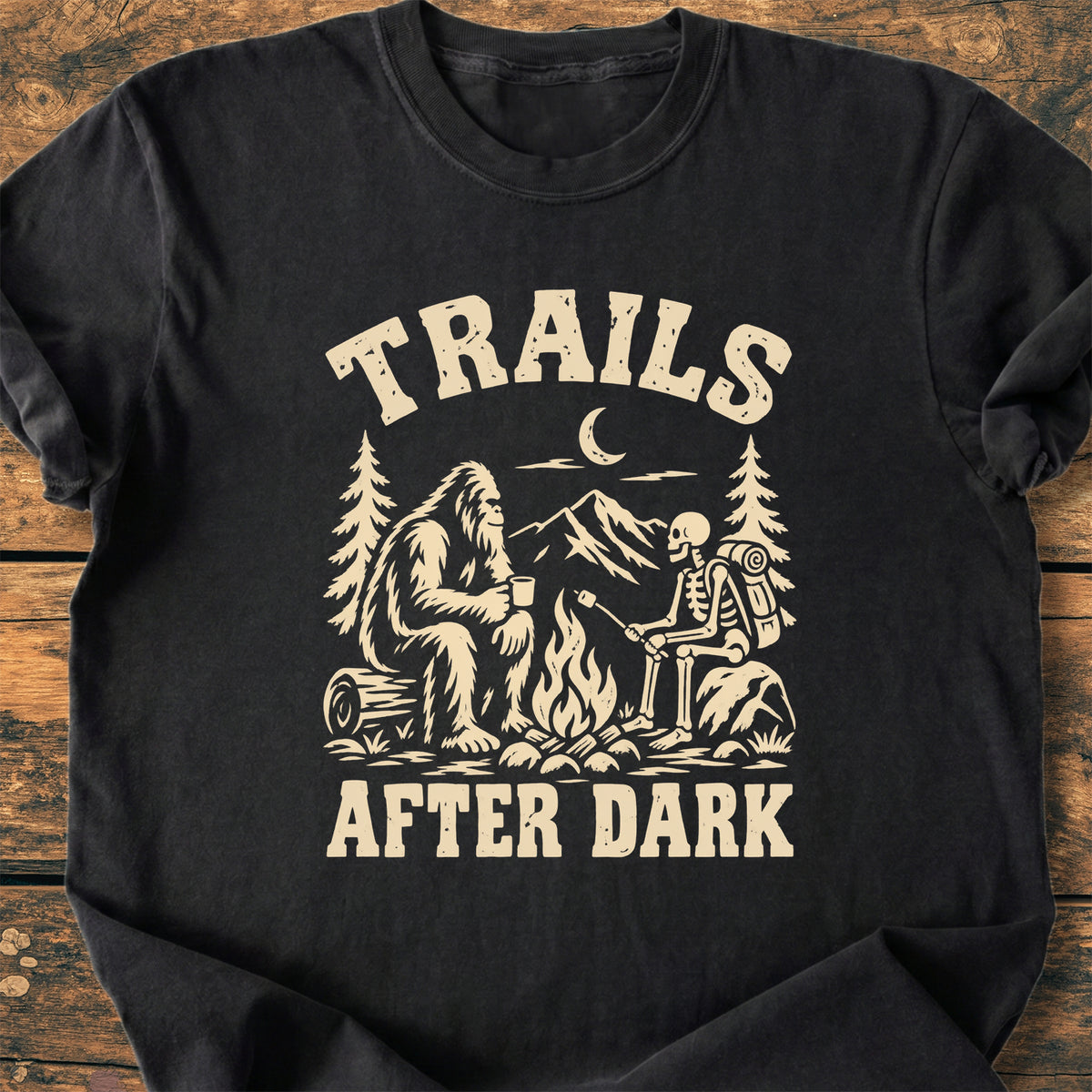 Trails After Dark - Premium Vintage Tee