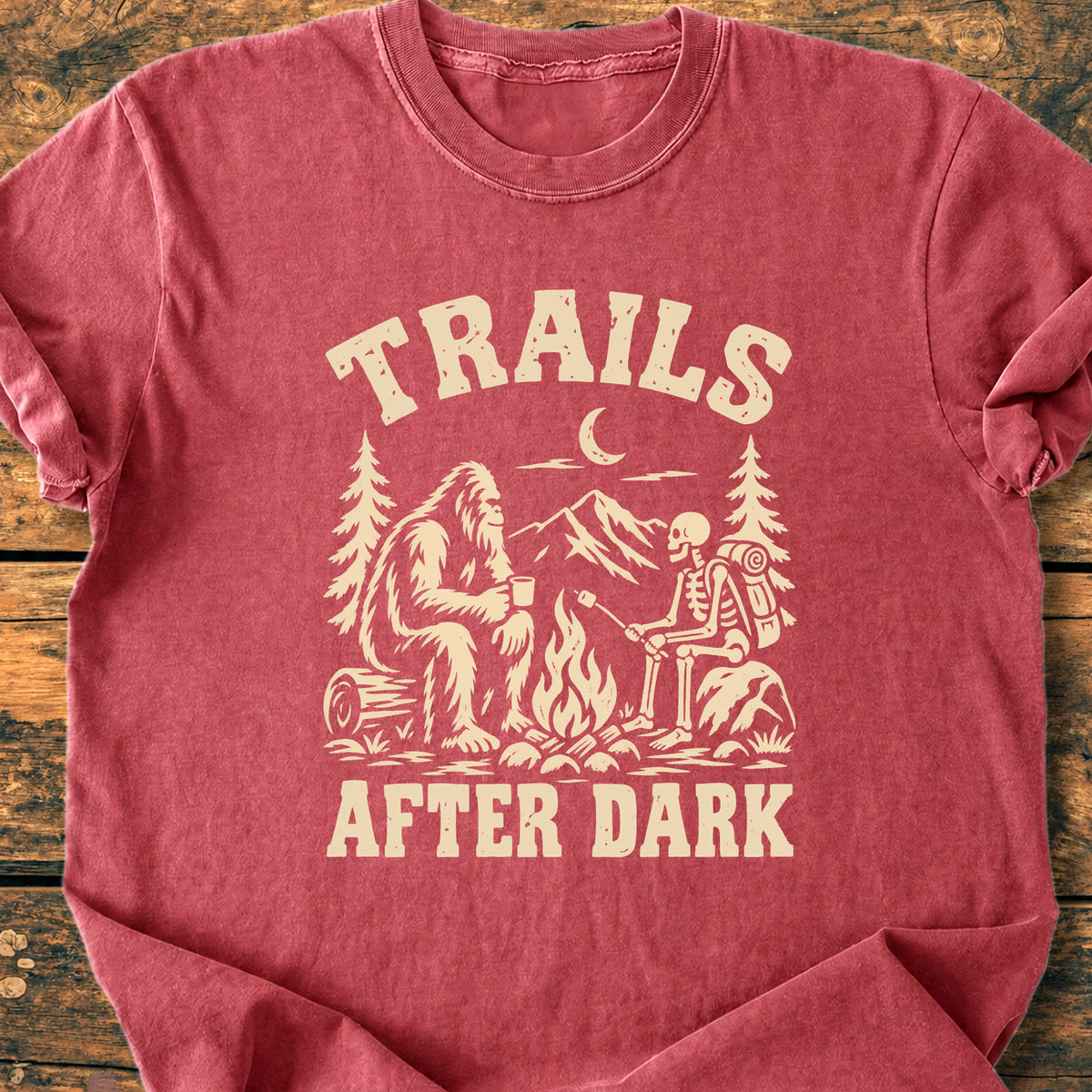Trails After Dark - Premium Vintage Tee
