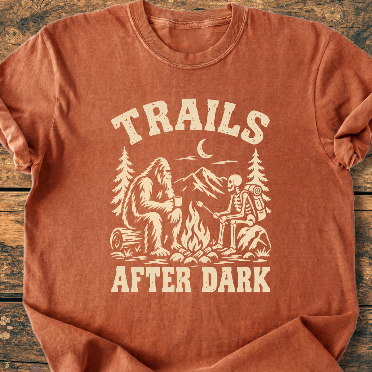 Trails After Dark - Premium Vintage Tee