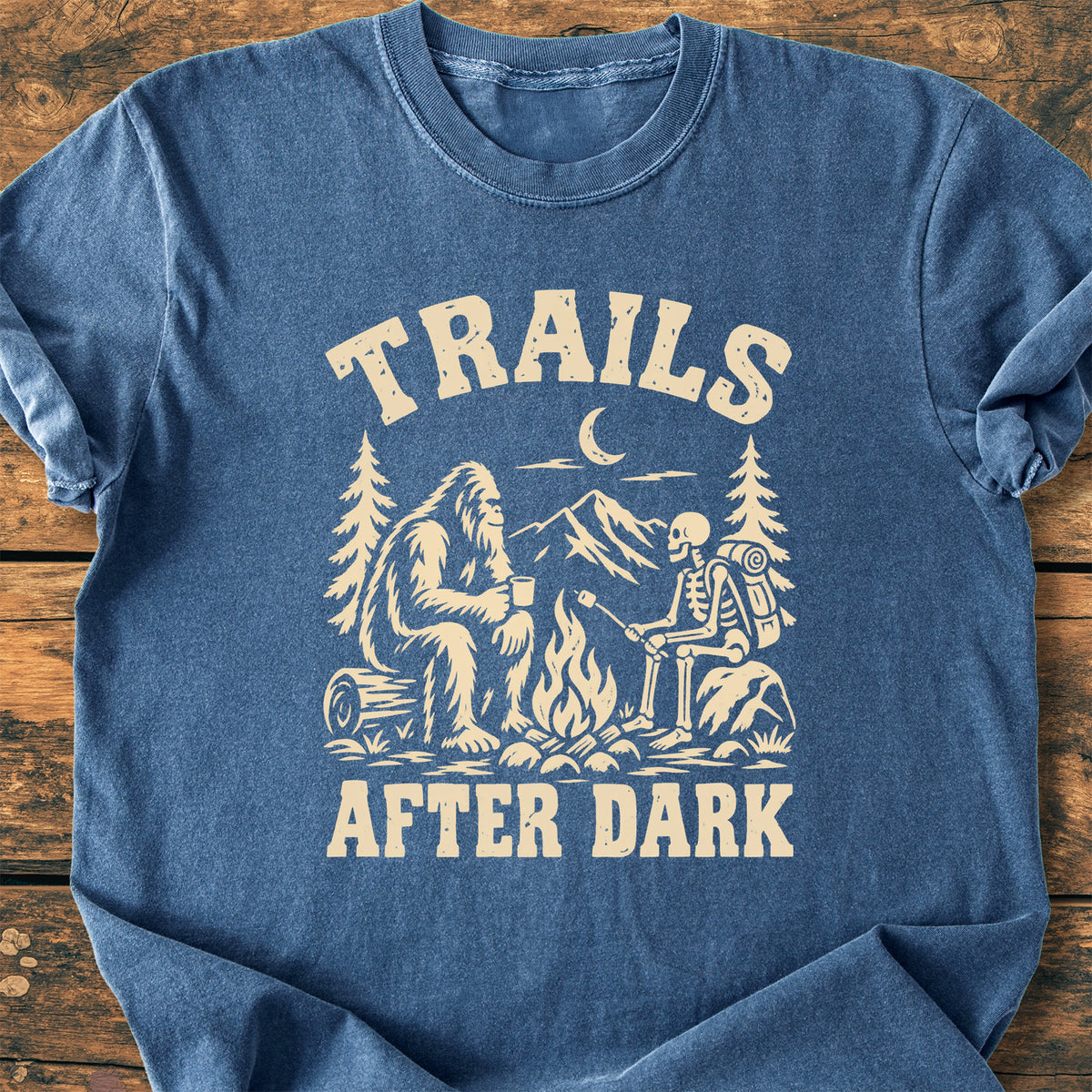 Trails After Dark - Premium Vintage Tee