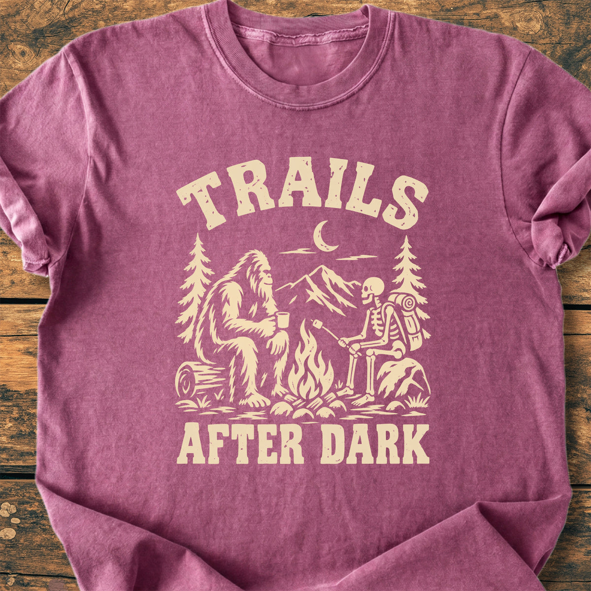 Trails After Dark - Premium Vintage Tee